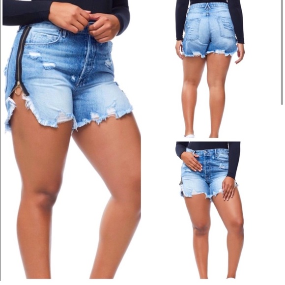 nwt good american shorts - Picture 3 of 6